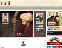 Tablet Screenshot of derintarih.com